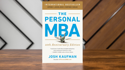 Cover of The Personal MBA book reviewed by Ronan Leonard. Source - https://www.amazon.com/Personal-MBA-Master-Art-Business/dp/1591845572