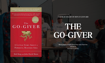 the go giver book summary bob burg